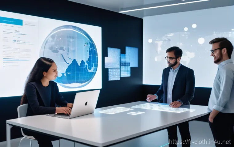 의류기술 해외 취업 준비 방법 - **Prompt 2: Sustainable Fashion Tech Design Studio**
    An inspiring, naturally lit fashion design ...